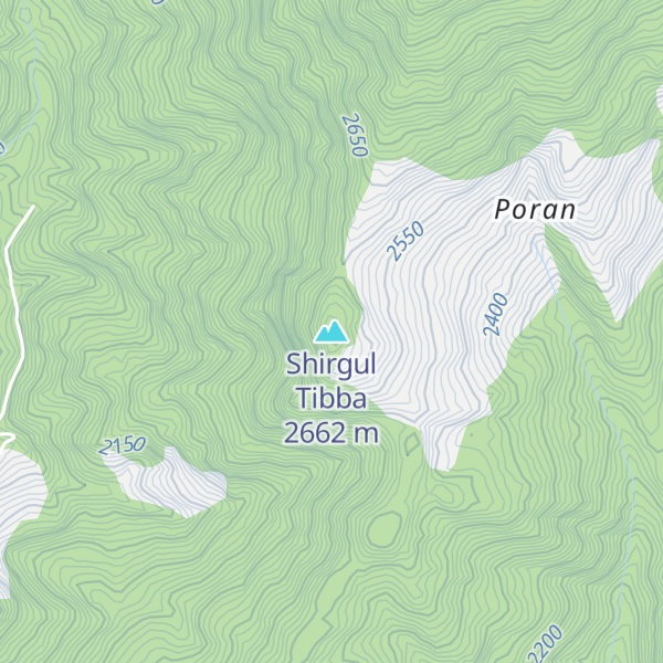 Map of Shirgul Tibba