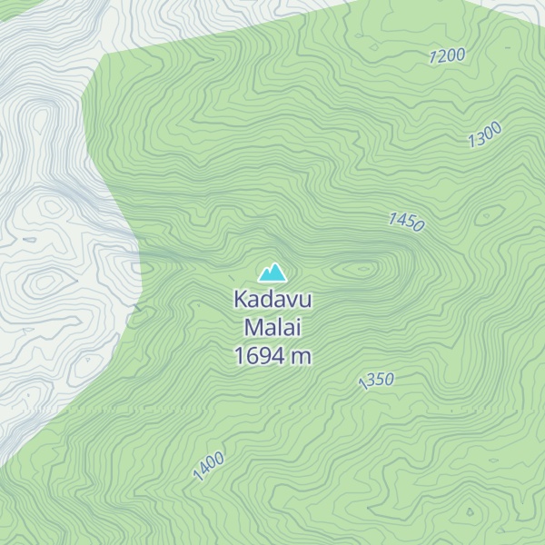 Map of Kadavu Malai