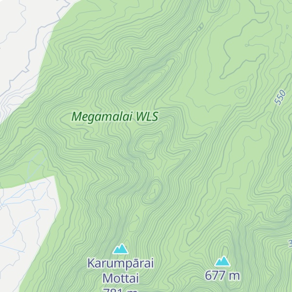 Map of Viralagu Malai