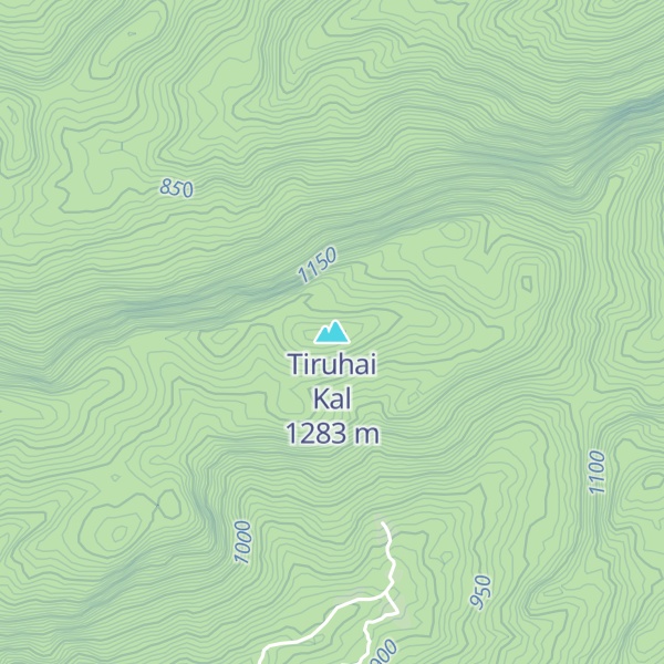 Map of Tiruhai Kal