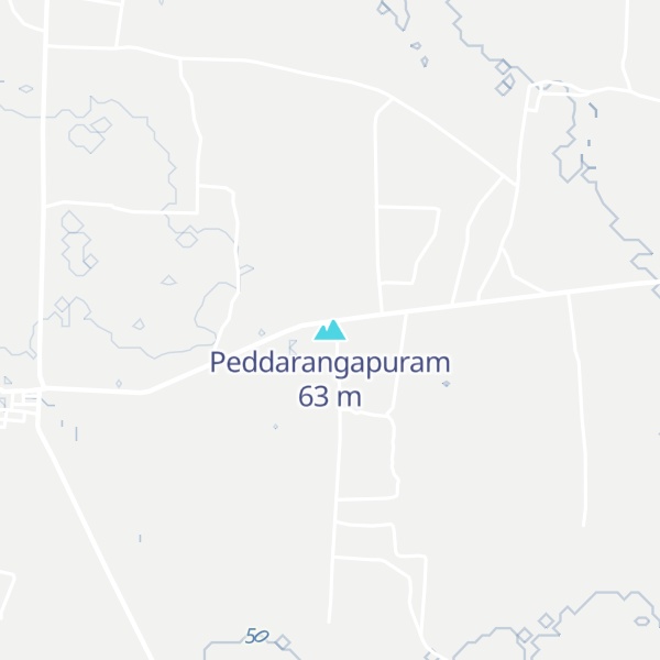 Map of Peddarangapuram