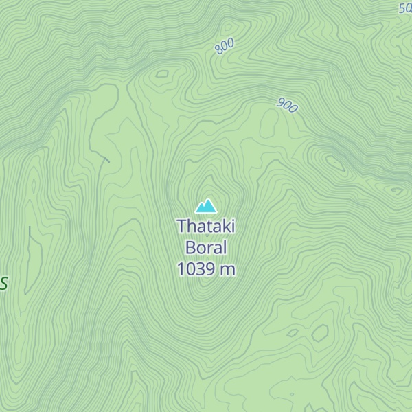 Map of Thataki Boral