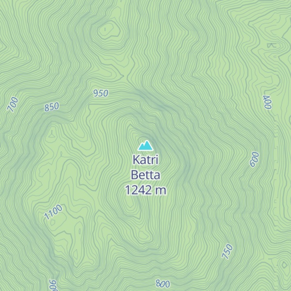 Map of Katri Betta