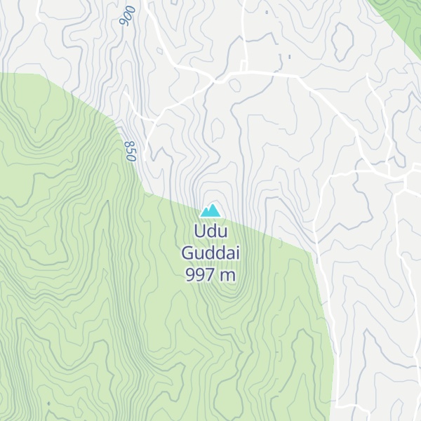 Map of Udu Guddai