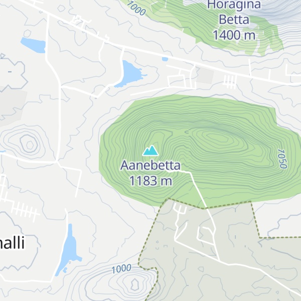 Map of Aanebetta