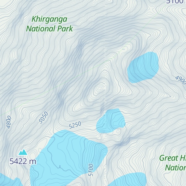 Map of Kullu Eiger