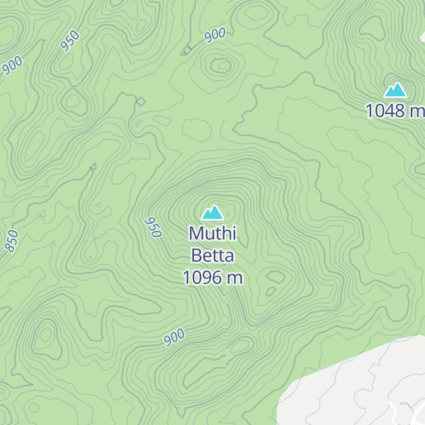 Map of Muthi Betta