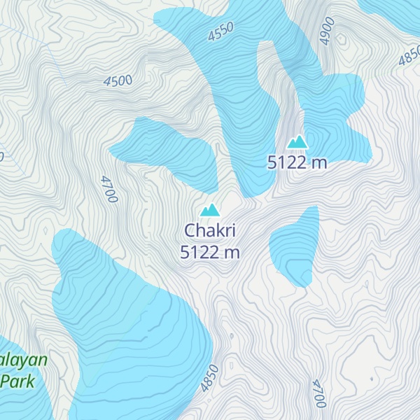 Map of Chakri