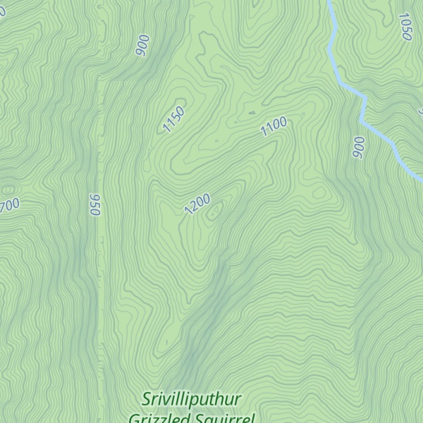 Map of Perumālswāmi Uchchi
