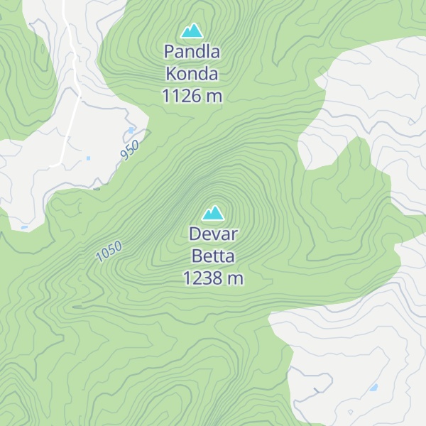 Map of Devar Betta