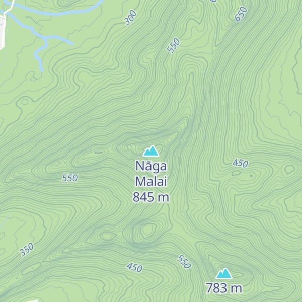 Map of Nāga Malai