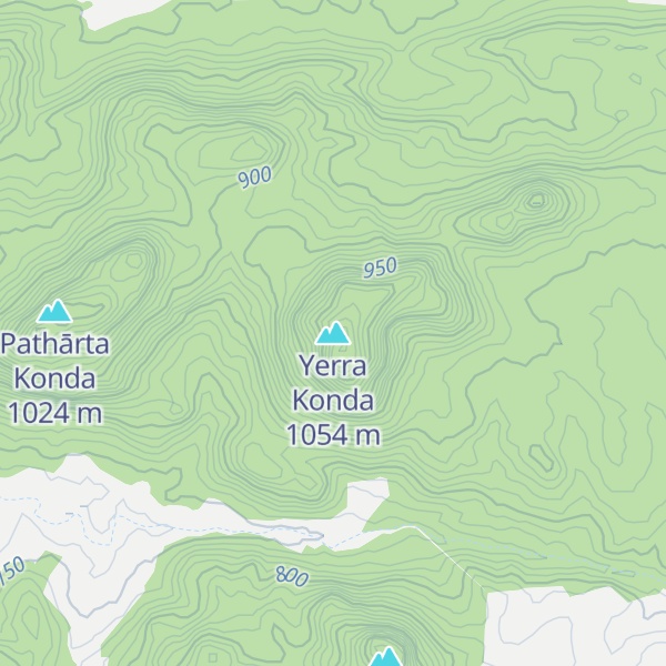 Map of Yerra Konda