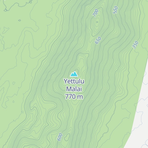 Map of Yettulu Malai