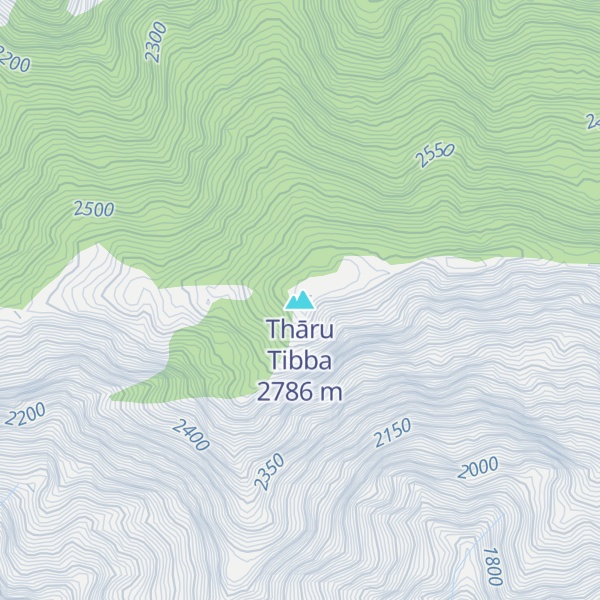 Map of Thāru Tibba
