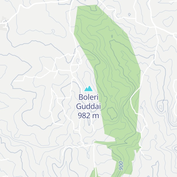 Map of Boleri Guddai