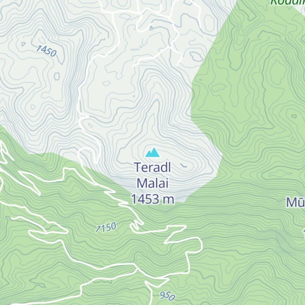 Map of Teradl Malai