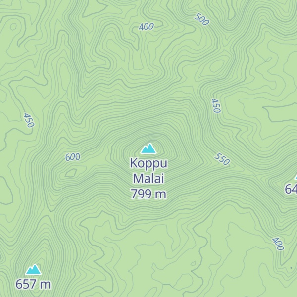 Map of Koppu Malai
