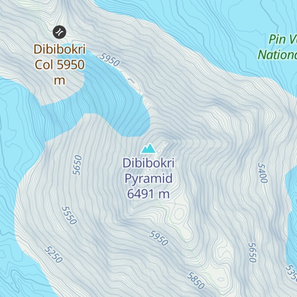 Map of Dibibokri Pyramid