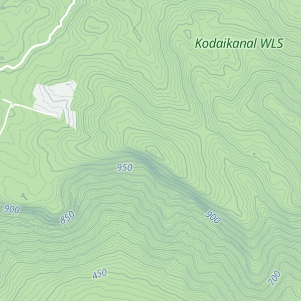 Map of Chirusalangu Malai