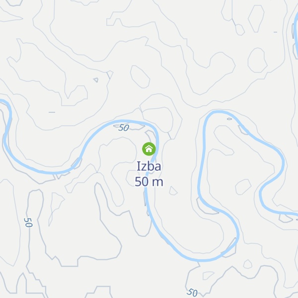 Map of Izba