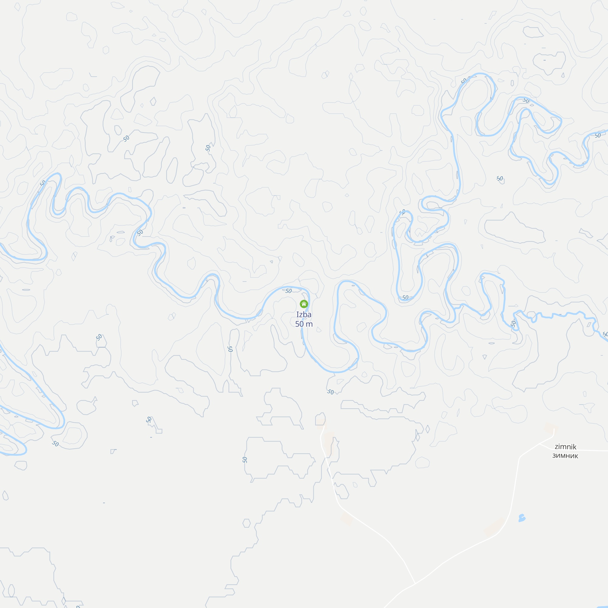 Izba map