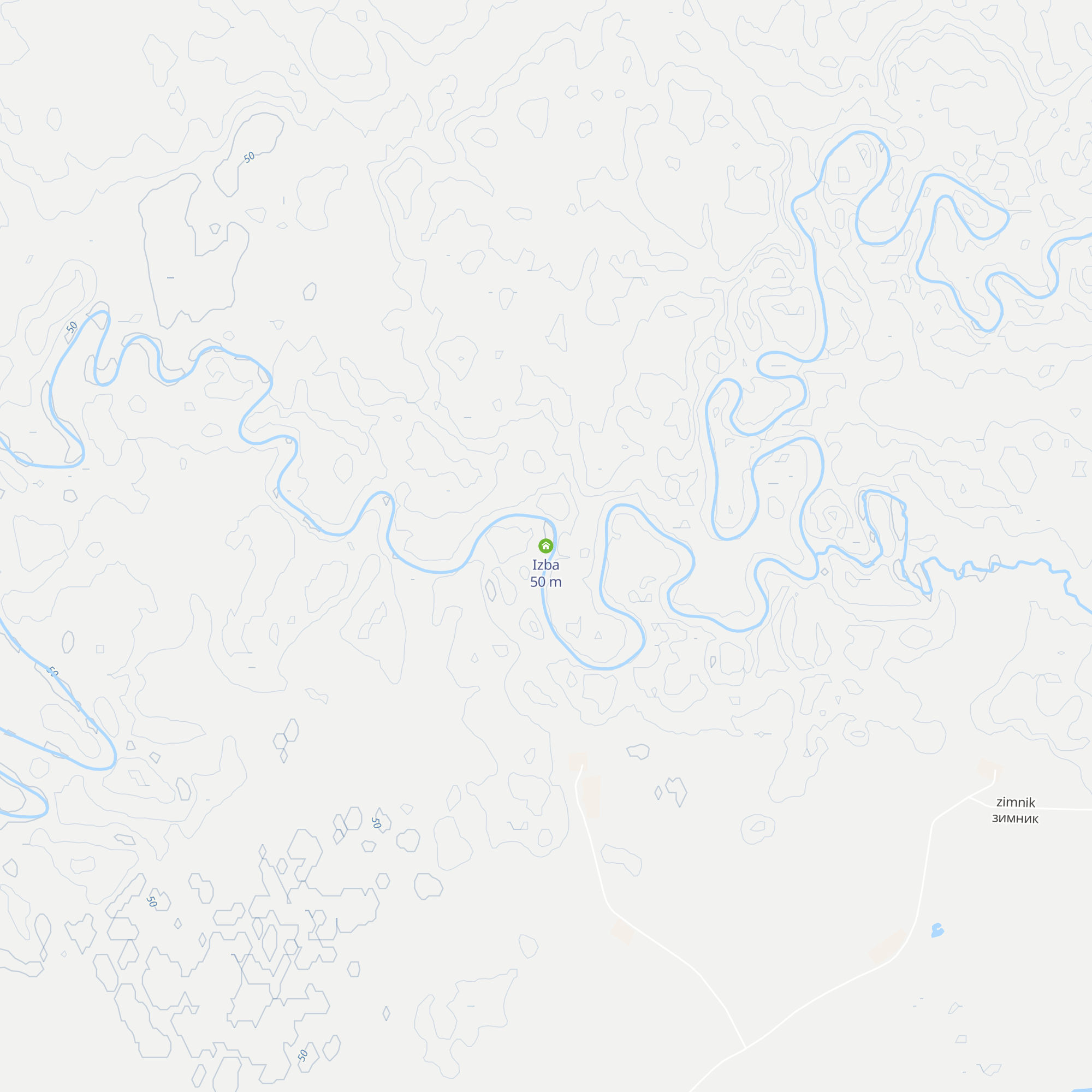 Izba map