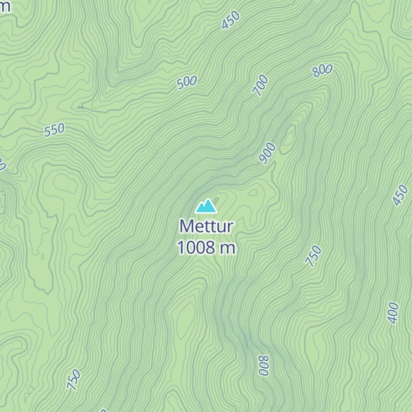 Map of Mettur