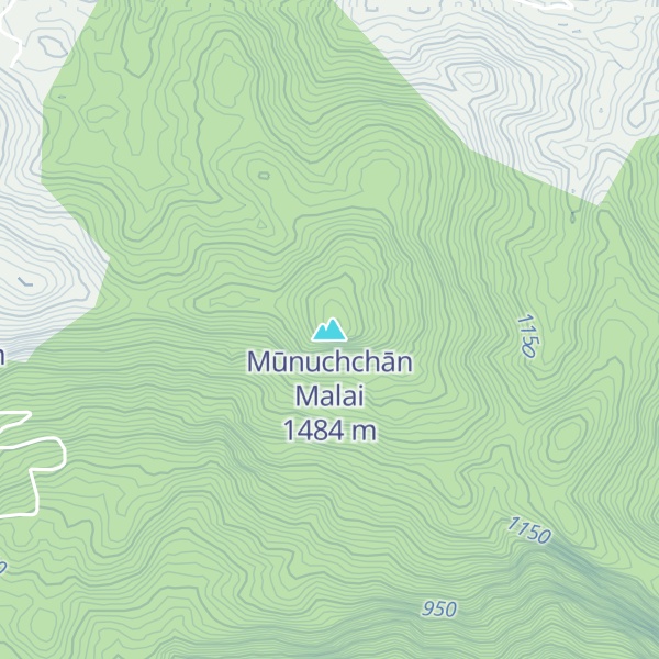 Map of Mūnuchchān Malai