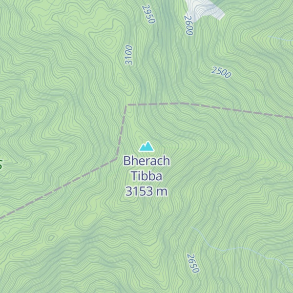 Map of Bherach Tibba