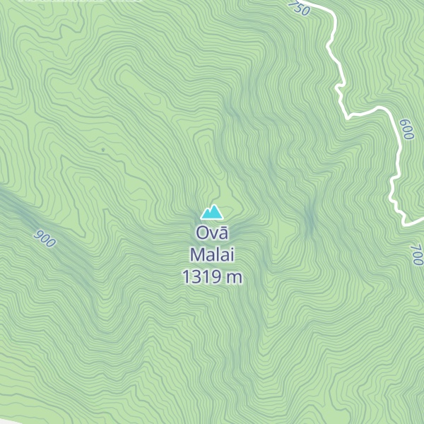 Map of Ovā Malai