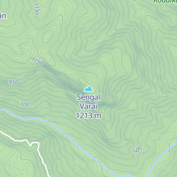 Map of Sengal Varai