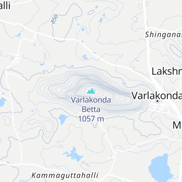 Map of Varlakonda Betta