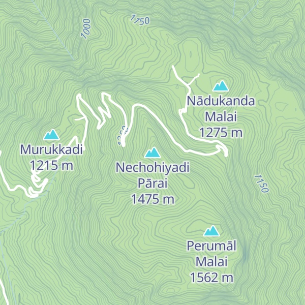 Map of Nechohiyadi Pārai