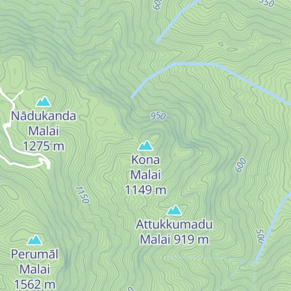 Map of Kona Malai