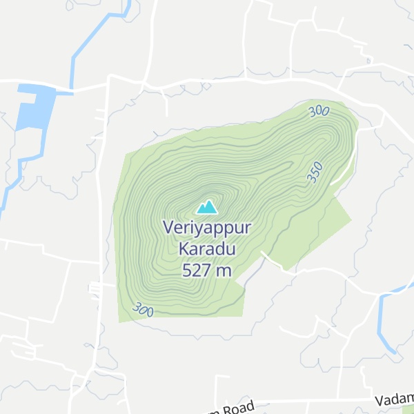 Map of Veriyappur Karadu