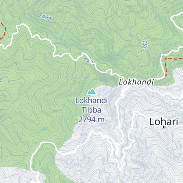 Map of Lokhandi Tibba
