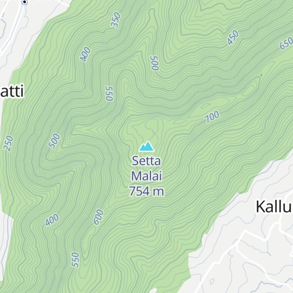 Map of Setta Malai