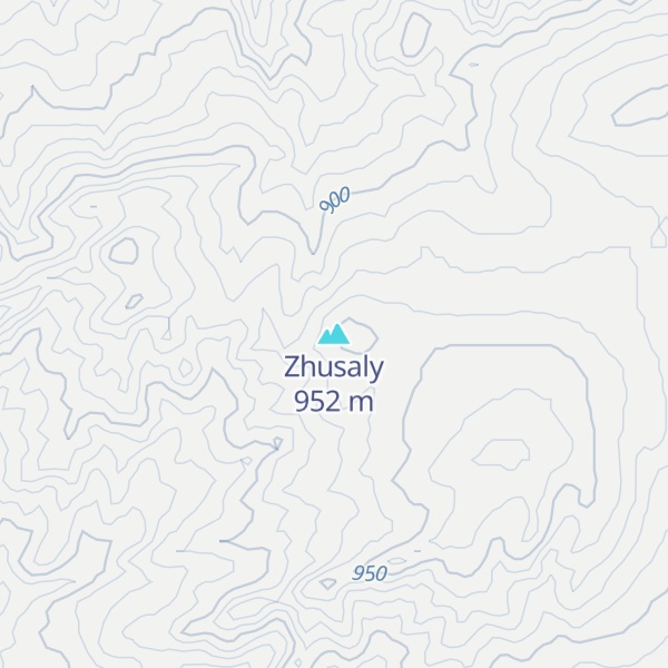 Map of Zhusaly