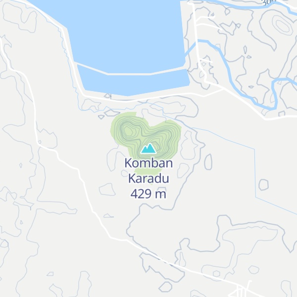 Map of Komban Karadu