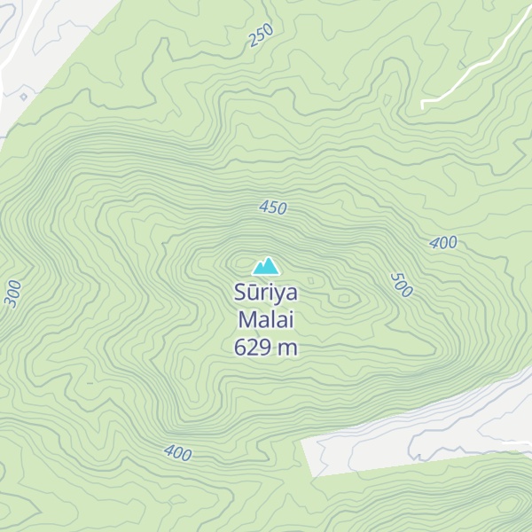 Map of Sūriya Malai