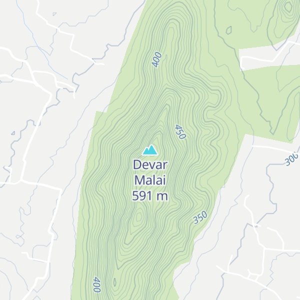 Map of Devar Malai