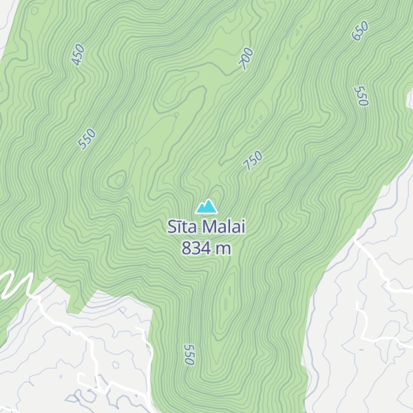 Map of Sīta Malai