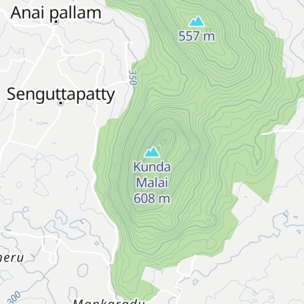 Map of Kunda Malai