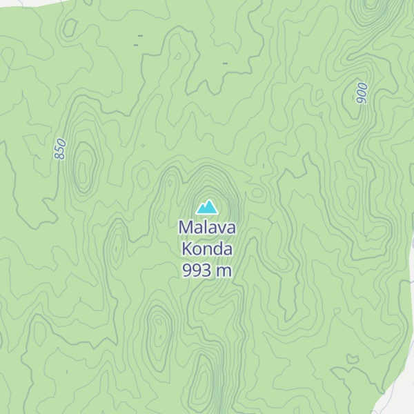 Map of Malava Konda