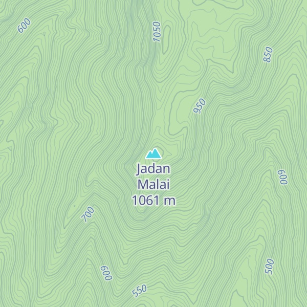 Map of Jadan Malai
