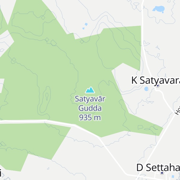 Map of Satyavār Gudda