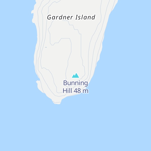Map of Bunning Hill