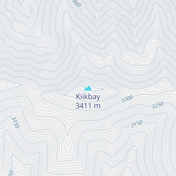 Map of Kiikbay