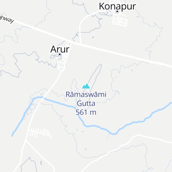 Map of Rāmaswāmi Gutta