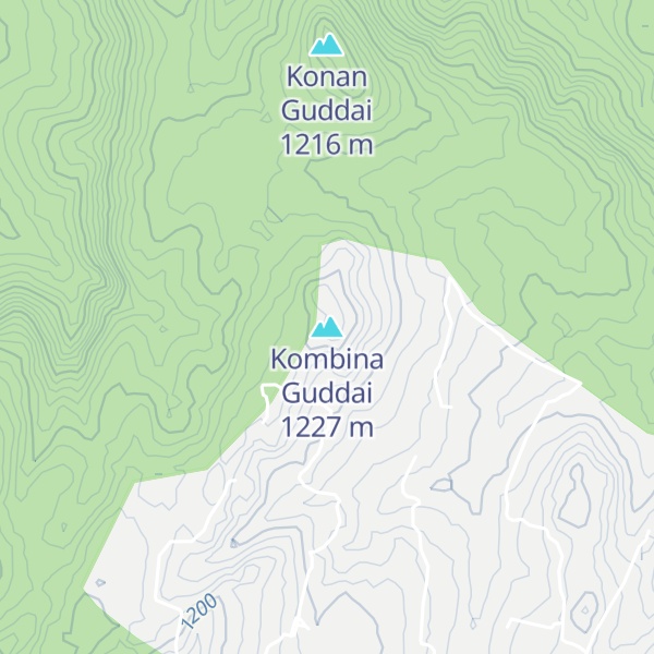 Map of Kombina Guddai